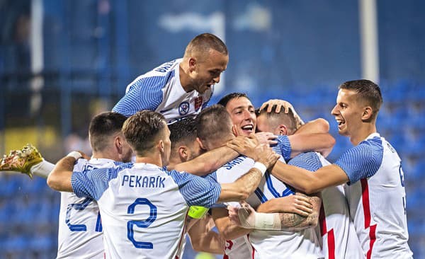 Budú sa takto tešiť slovenskí futbalisti aj v Lige národov?