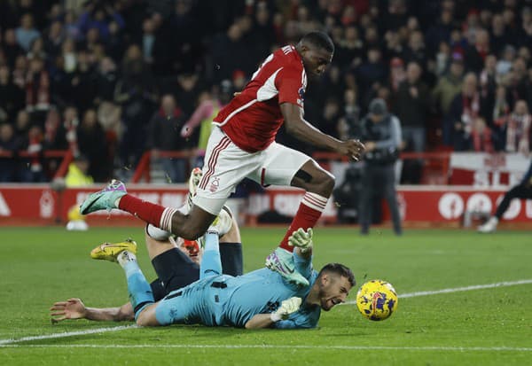 Slovenský brankár Martin Dúbravka v drese Newcastlu United.    