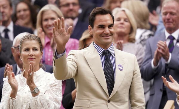 Roger Federer si užil minulý rok parádnu poctu od organizátorov Wimbledonu.