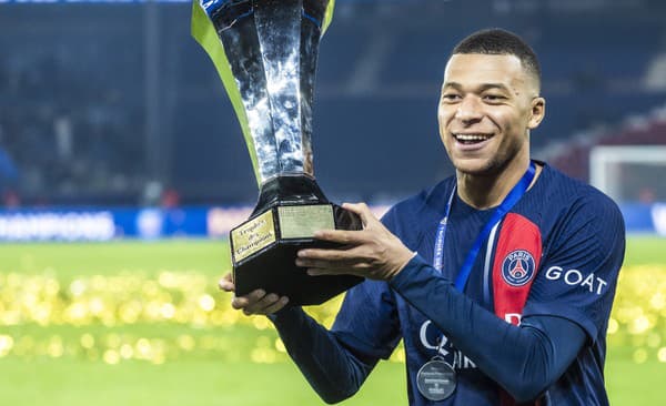 Francúzsky futbalista Kylian Mbappé.