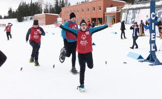 Zimné národné hry Špeciálnych olympiád Slovensko, na snímke Miroslav Šidlo