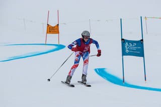 Zimné národné hry Špeciálnych olympiád Slovensko, na snímke Thomas Márton