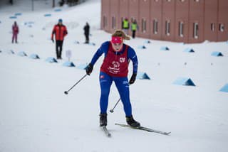 Zimné národné hry Špeciálnych olympiád Slovensko, na snímke Veronika Mačková