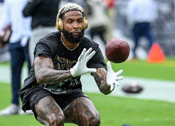 Americký futbalista Odell Beckham Jr..