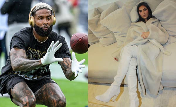 Odell Beckham Jr. a Kim Kardashian.