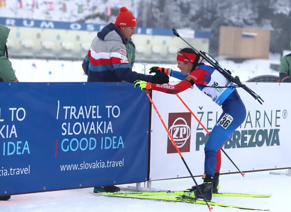 Slovenská biatlonistka Ema Kapustová.