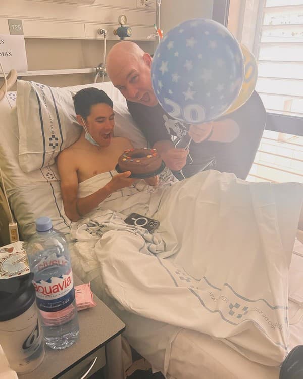 Tomáš skončil po nehode na Grand Canaria v nemocnici.