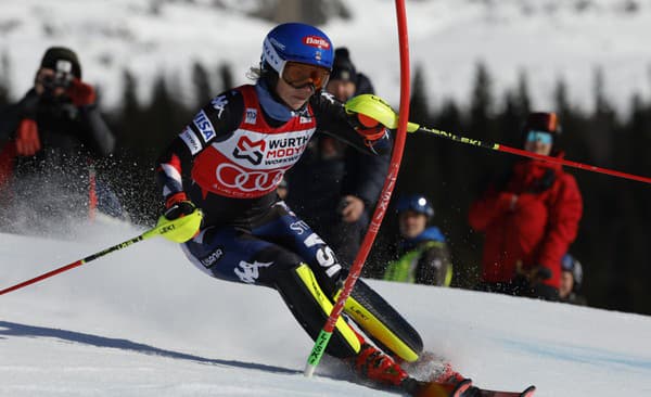 Mikaela Shiffrinová viedla po 1. kole nedeľňajšieho slalomu Svetového pohára v Are.