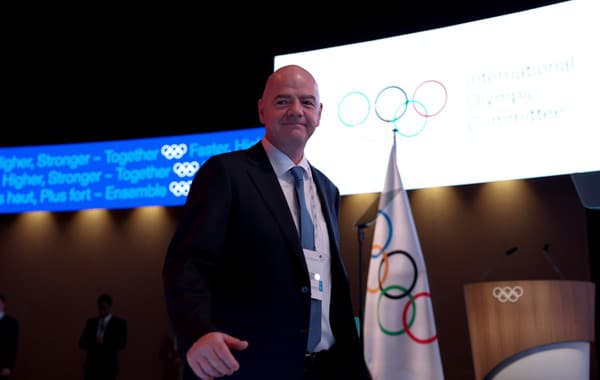 Prezident FIFA Gianni Infantino.