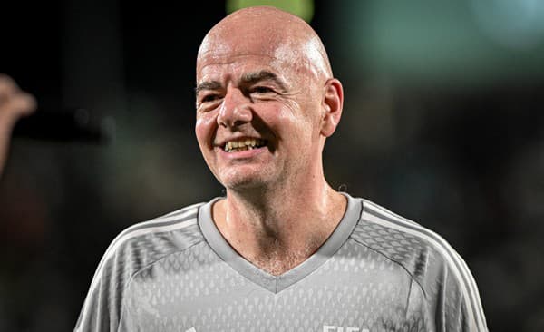 Prezident FIFA Gianni Infantino.