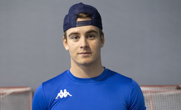 Na snímke hokejista Servác
