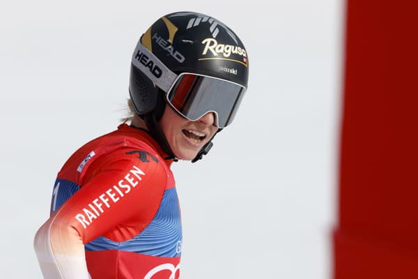 Na snímke švajčiarska lyžiarka Lara Gutová Behramiová.