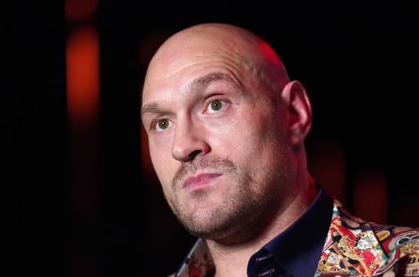 Britský boxer Tyson Fury.