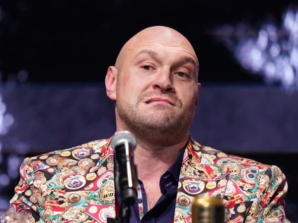 Britský boxer Tyson Fury.