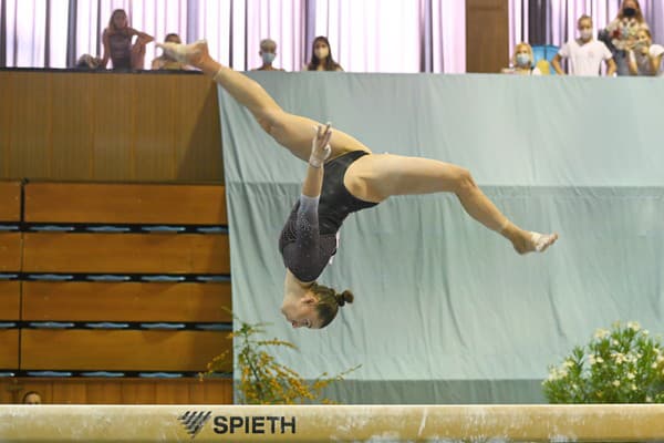 Na snímke slovenská gymnastka Barbora Mokošová.