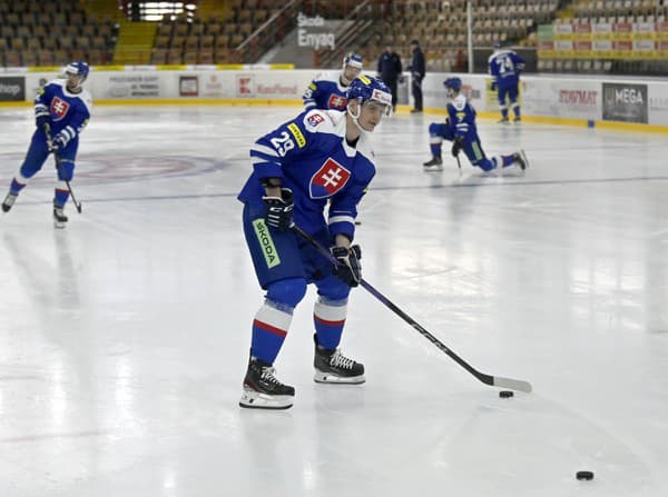 Michal Ivan na prvom tréningu po štarte prvého týždňa prípravy na svetový šampionát MS 2024.