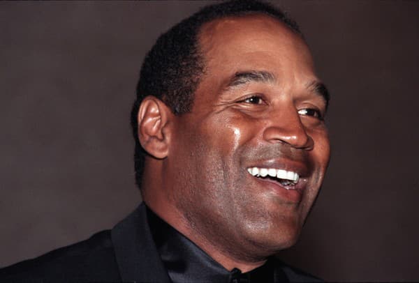 Legenda amerického futbalu O.J. Simpson.