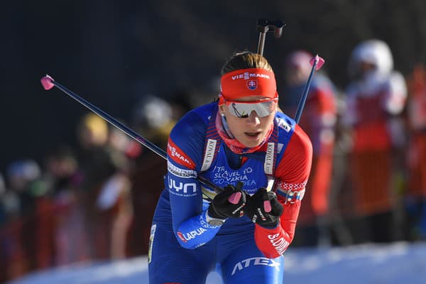 Slovenská legendárna biatlonistka Anastasia Kuzminová.