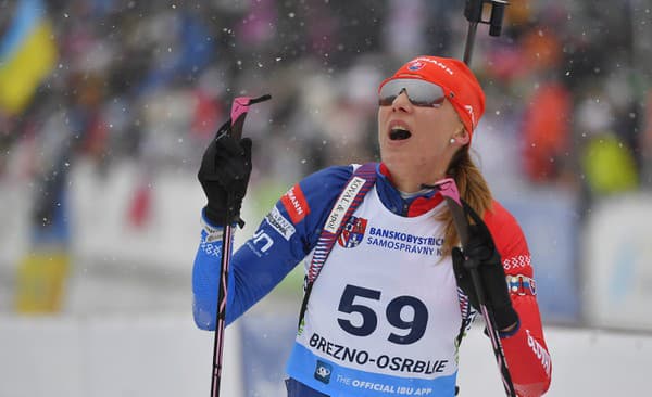 Slovenská legendárna biatlonistka Anastasia Kuzminová.