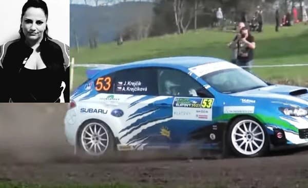 Na Rallye Šumava Klatovy zomrela pri nehode Alena Krejčíková.