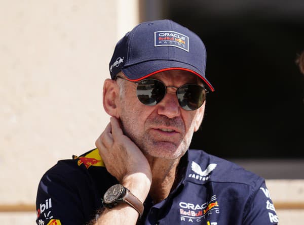 Slávny konštruktér Adrian Newey.