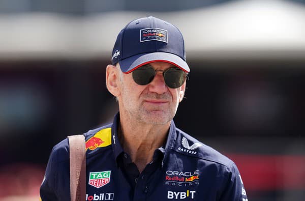 Slávny konštruktér Adrian Newey.