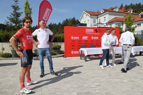 Peter Sagan sa ukázal vo farbách nového tímu Pierre Baguette.