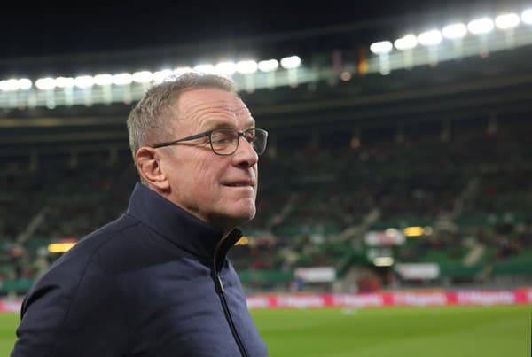 Nemecký futbalový tréner Ralf Rangnick.