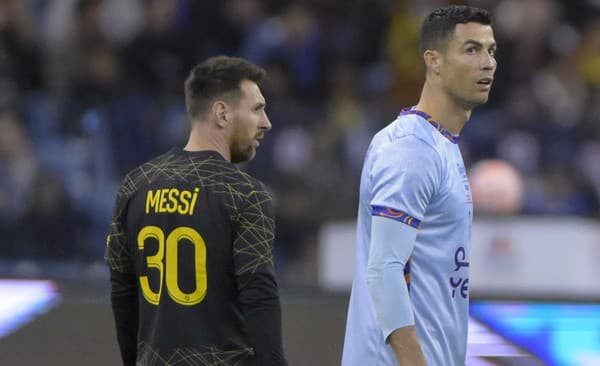 Lionel Messi a Cristiano Ronaldo. 