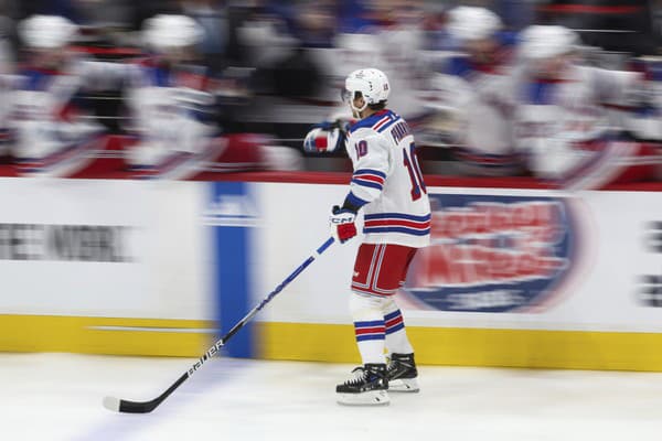 Víťazný gól Rangers strelil Artemi Panarin. 