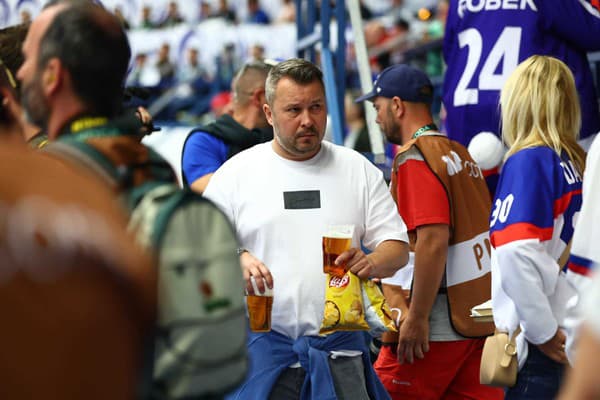 V ostravskej aréne vládla počas zápasu Slovensko - Nemecko fantastická atmosféra.