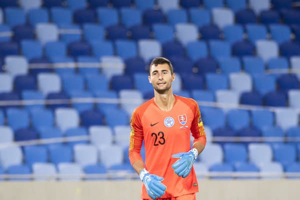 Slovenský futbalový brankár Dominik Greif.