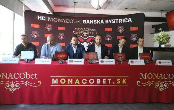 Tlačová konferencia na tému predstavenie zmien a noviniek v HC '05 Banská Bystrica.