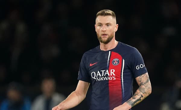 Milan Škriniar v drese PSG.