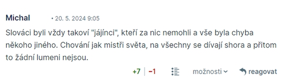 Česi v komentároch zotreli Slovákov.