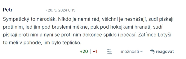 Česi v komentároch zotreli Slovákov.