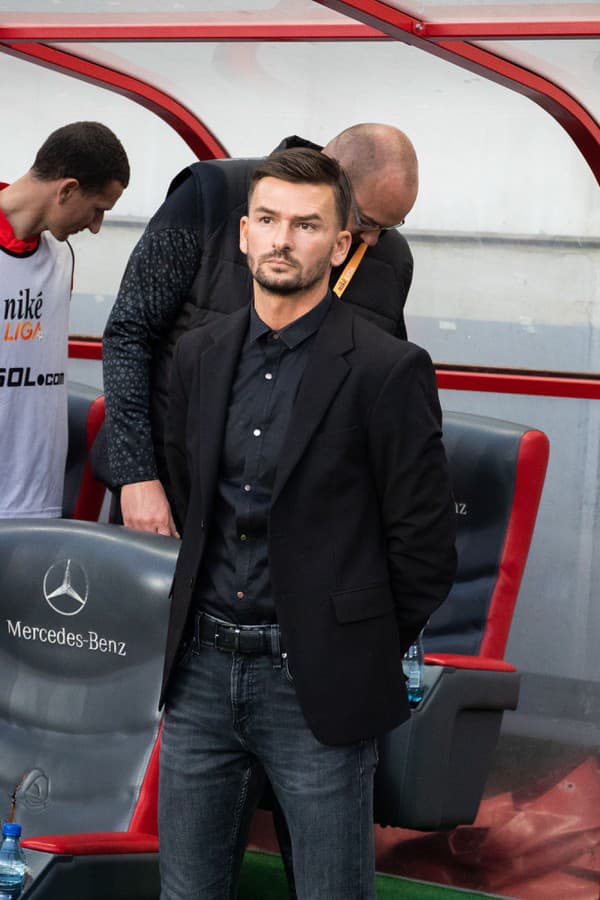 Michal Gašparík, tréner trnavského Spartaka.