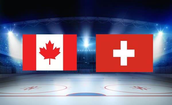 Online zo zápasu Kanada - Švajčiarsko.
