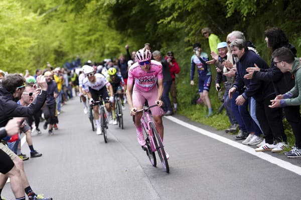 Slovinský cyklista Tadej Pogačar.