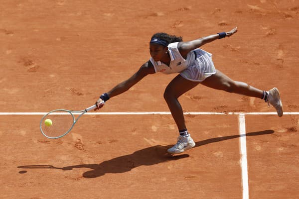 Americká tenistka Cori Gauffová v semifinále Roland Garros,