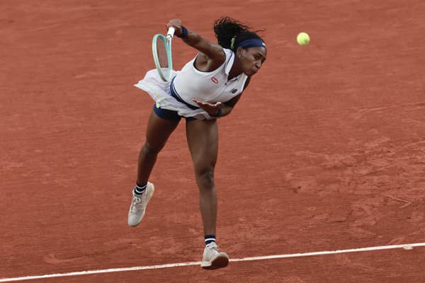 Americká tenistka Cori Gauffová v semifinále Roland Garros,