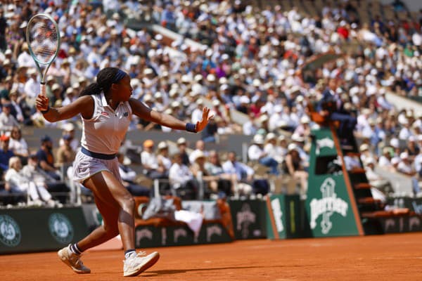 Americká tenistka Cori Gauffová v semifinále Roland Garros,