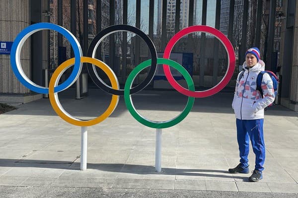 Bol súčasťou tímu aj na zimnej olympiáde v Pekingu.  