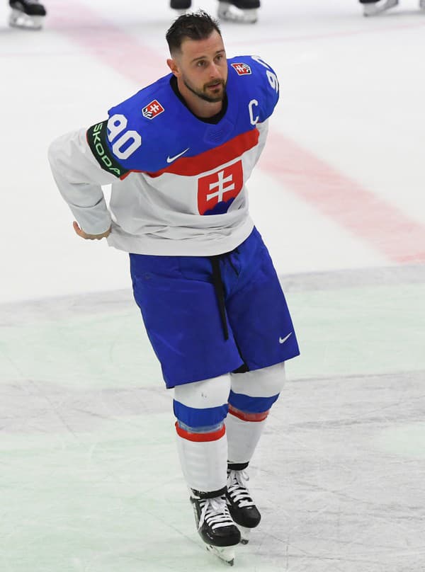 Slovenský hokejový útočník Tomáš Tatar.