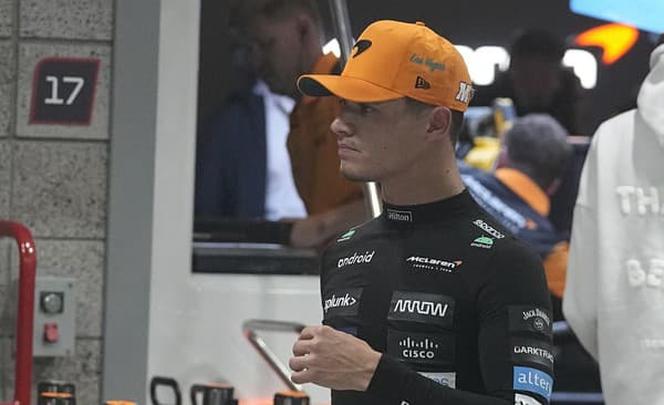 Britský pretekár F1 Lando Norris.