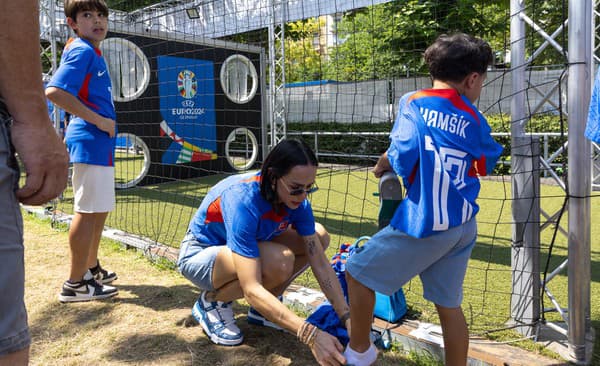 Synovia Hamšíkovej sestry Mišky sa dali na futbal.