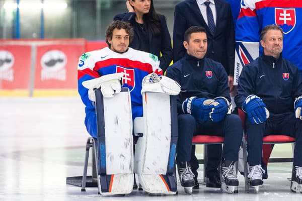 Slovenský reprezentačný brankár Stanislav Škorvánek.