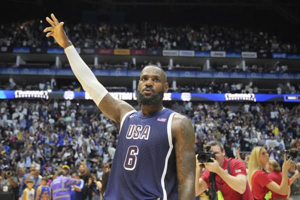 Americký basketbalista LeBron James