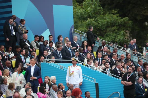 Na otváracom ceremoniáli OH 2024 nechýbal ani prezident Peter Pellegrini s ministrom vnútra Matúšom Šutajom Eštokom.