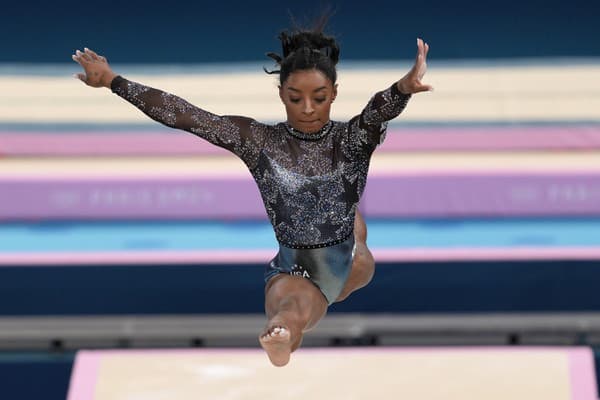 Americká gymnastka Simone Bilesová.